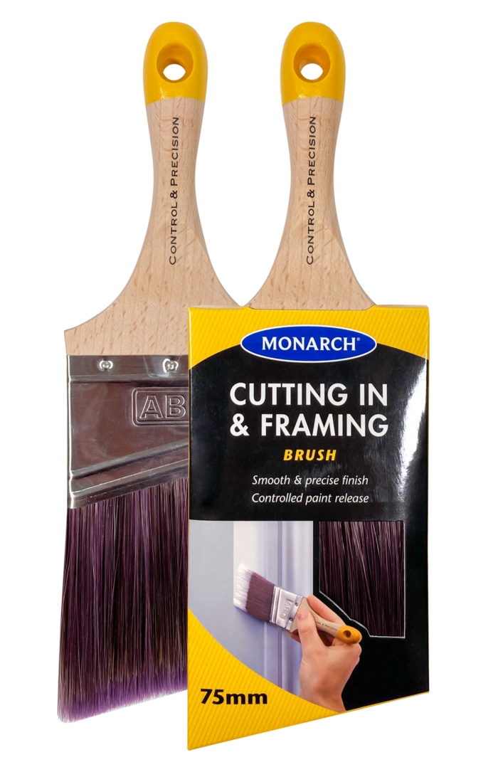 Cutting in on sale paint brush