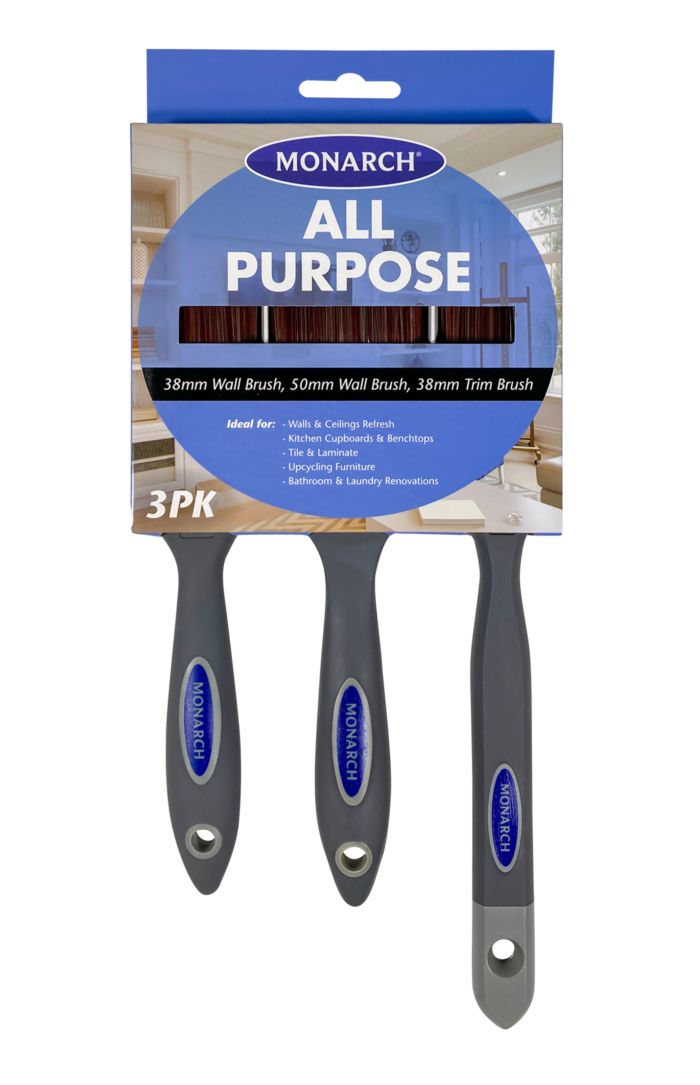  All Purpose Brush 3 Pack (Wall/Wall/Sash)