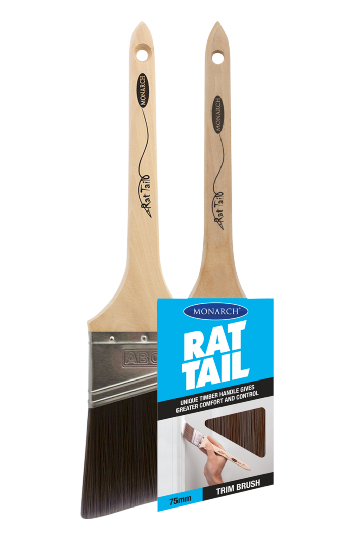 Rat Tail Trim Brushes