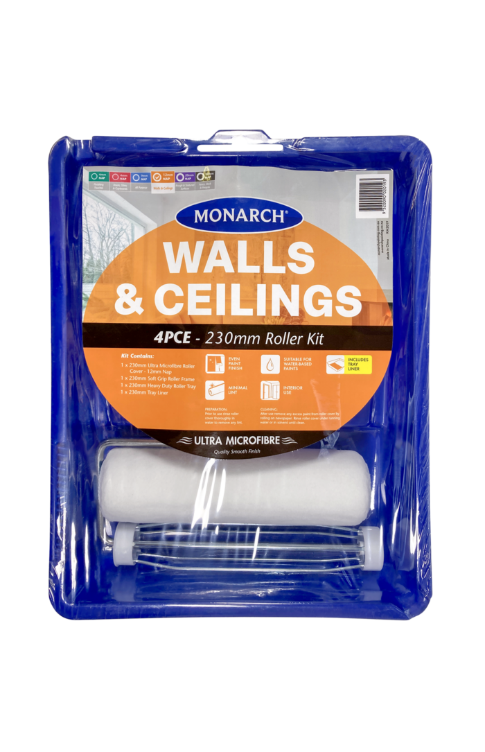 Monarch_4PCE_Walls Ceilings_230mm Roller Kit