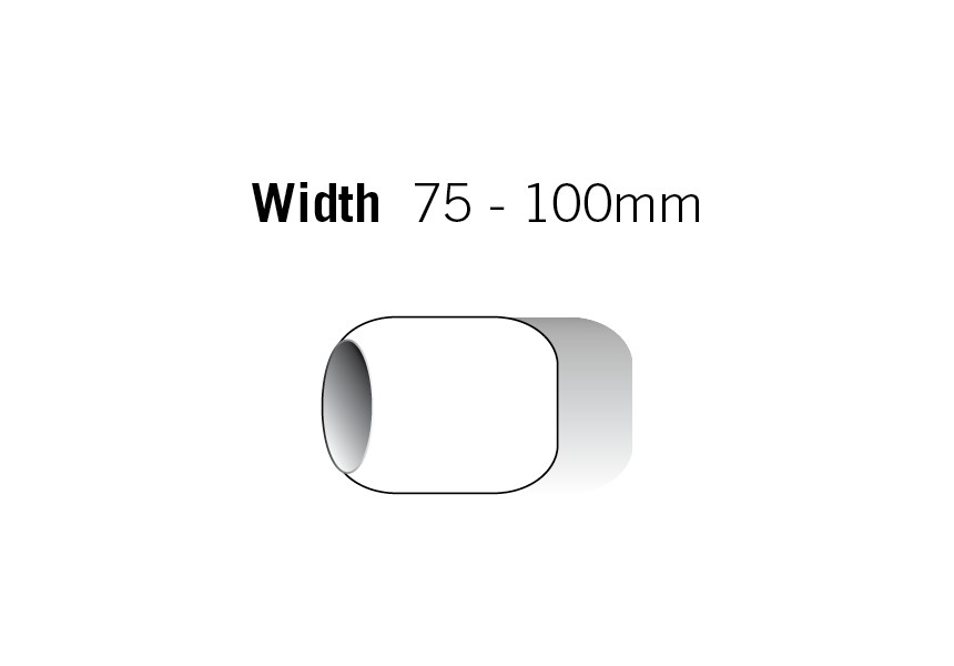 75 - 100mm Width
