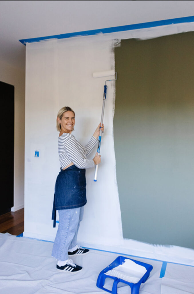 Bedroom update using some paint and Prempanels - step one