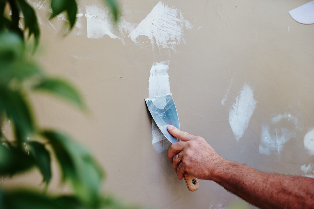 Monarch Paint Scrapper apply on Wall