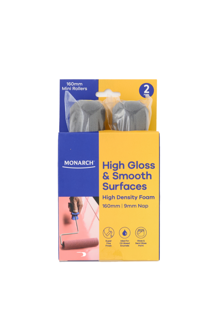 High Gloss & Smooth Surfaces 160/9mm Mini Roller Refills